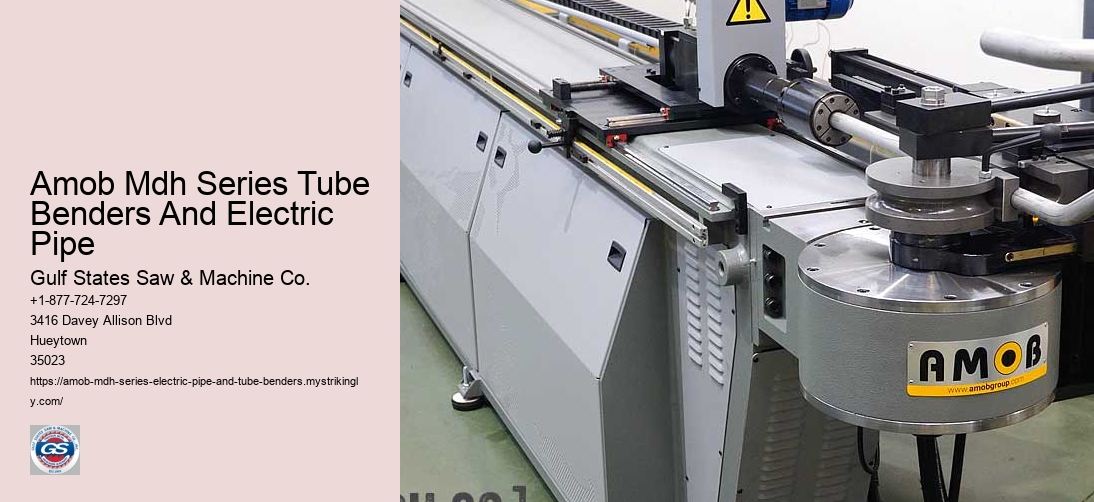 Amob Mdh Series Tube Benders And Electric Pipe